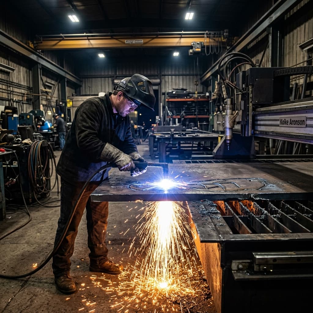 RSJ Precision Steel Fabrication Workshop