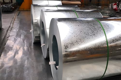 Galvanised steel sheets and coils