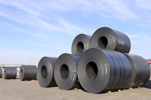 Hot rolled steel plates and coils