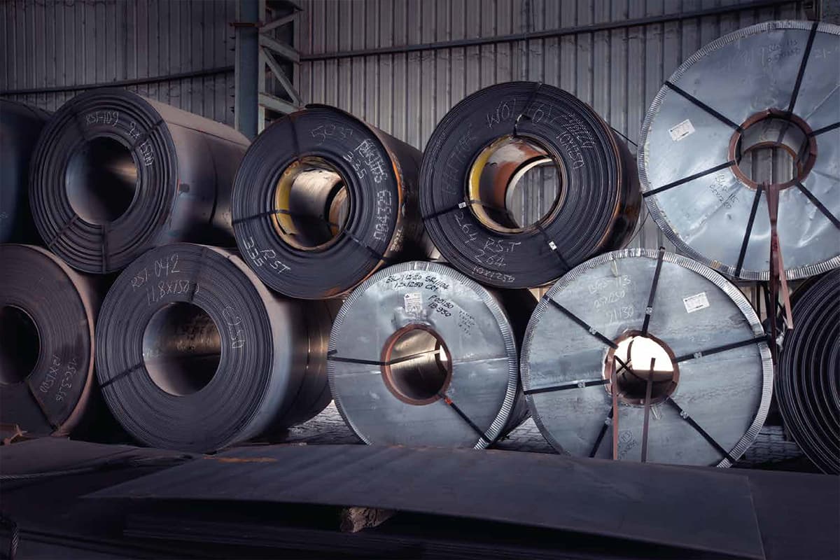 Hot rolled steel plates and coils