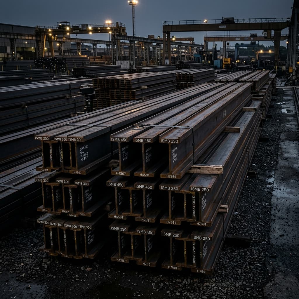 Structural steel beams